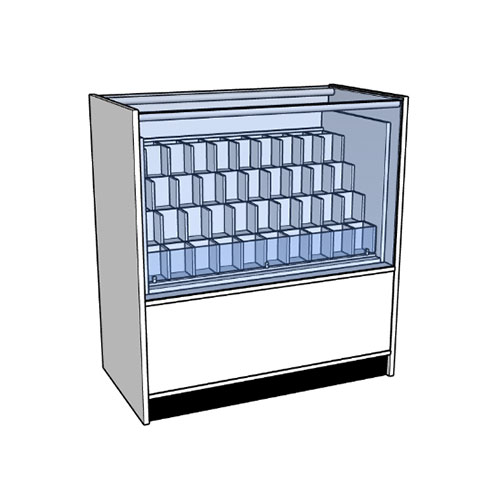 BALCÃO VITRINE CANETEIRO C109