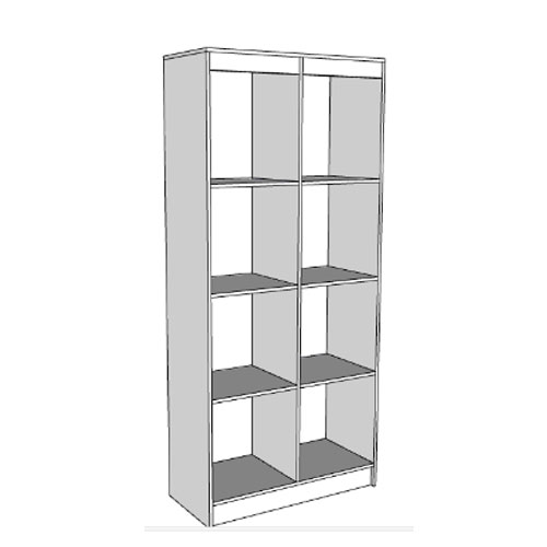 ESTANTE COM NICHOS E712