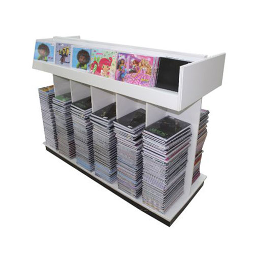 EXPOSITOR PILHAS E PILHAS PARA CADERNOS G512