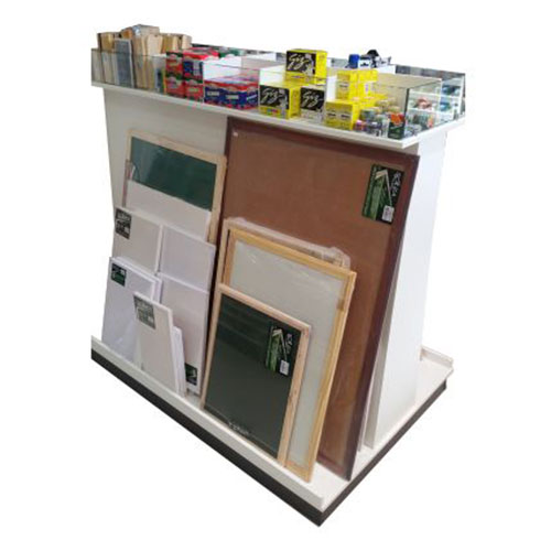 EXPOSITOR DE TELAS E QUADROS Q402