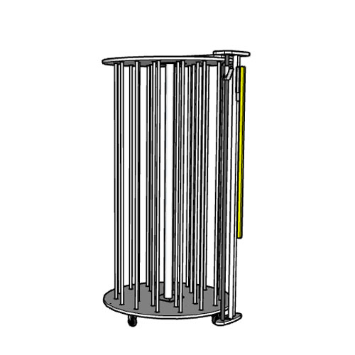EXPOSITOR DE TNT PLUS 24 COM CORTE T812